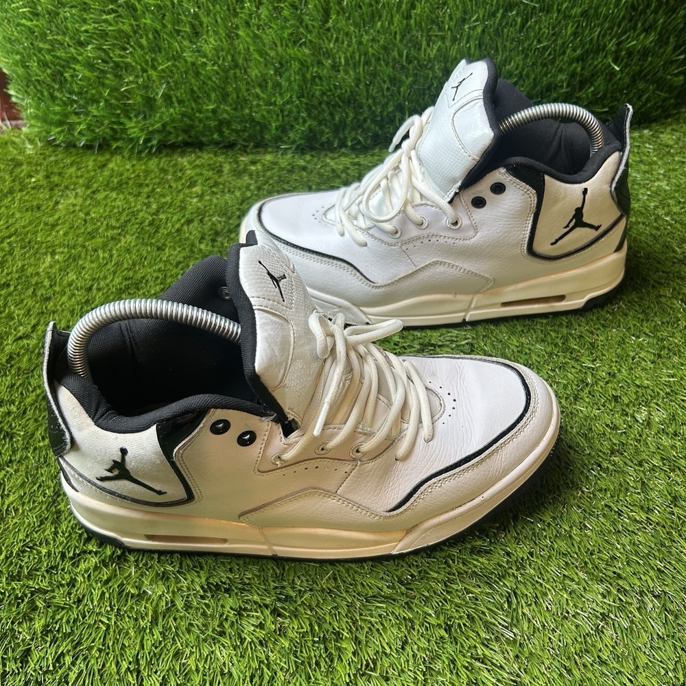 Nike Jordan Courtside 23 Jordan Courtside White Leather AR1000-100, Size 8.5 - Picture 3 of 8